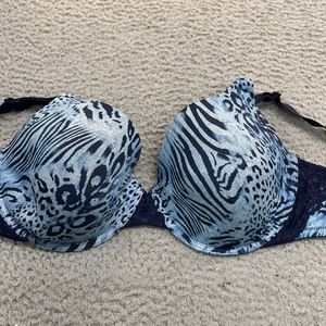Sweet Nothings Bra 36DD T-Shirt Bra SN1321  One Fab Fit T-Shirt Bra Animal print